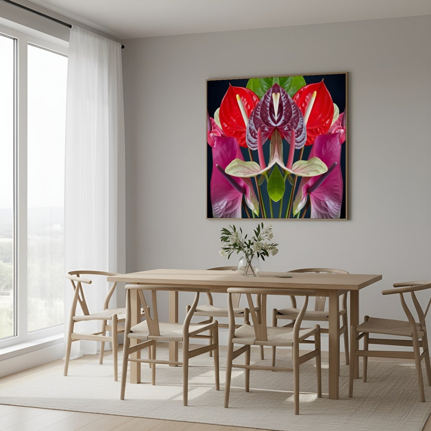 Art Work Print No.29 - Anthurium Reflection